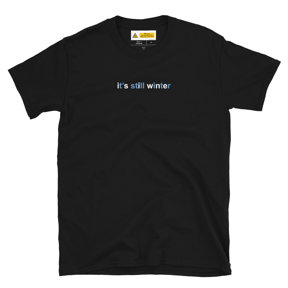 it's still winter - Frosty