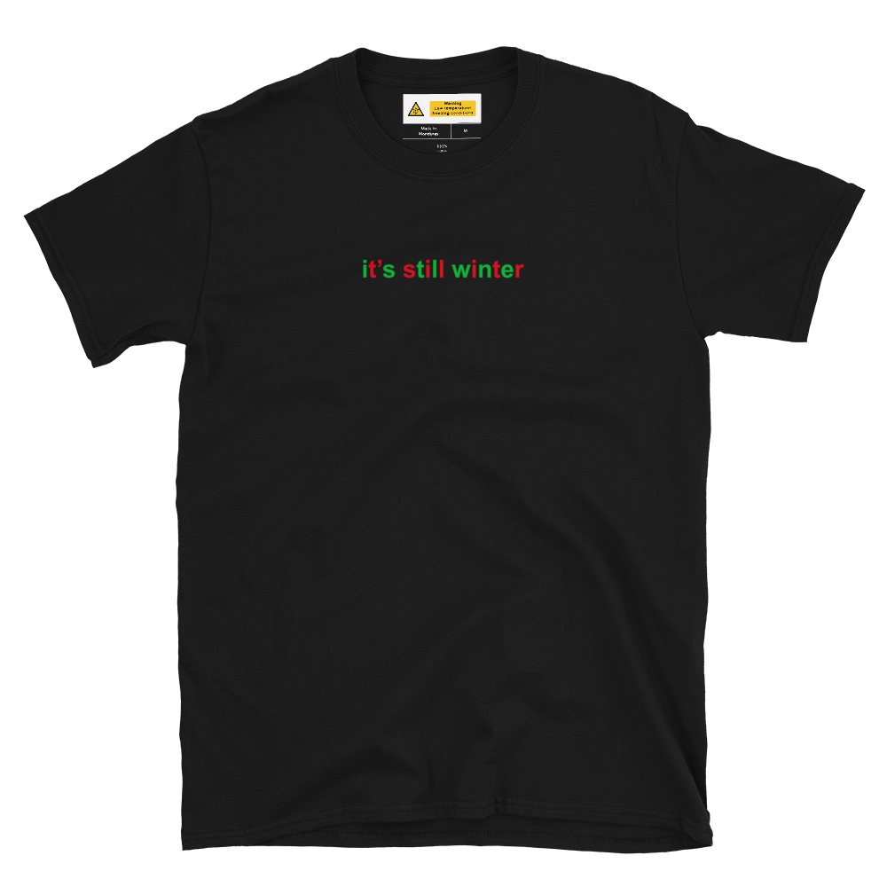 it's still winter - Xmas Black