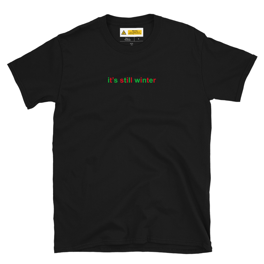 it's still winter - Xmas Black